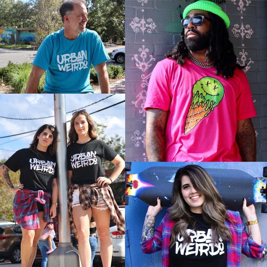 Urban Weirdo Graffiti Tee