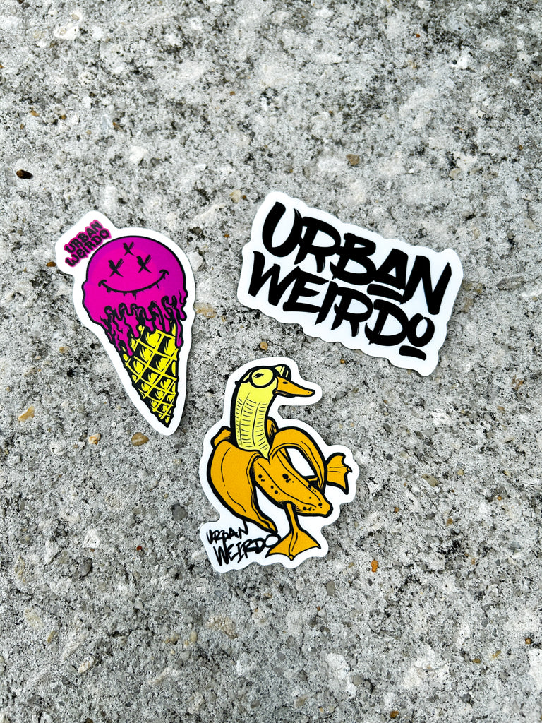 Paquete de pegatinas Urban Weirdo 